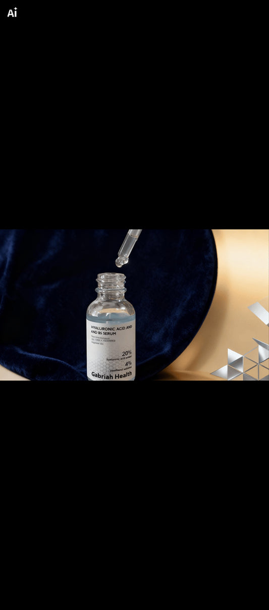 High-potency 20% Hyaluronic Acid Complex + Vitamin B5 Serum