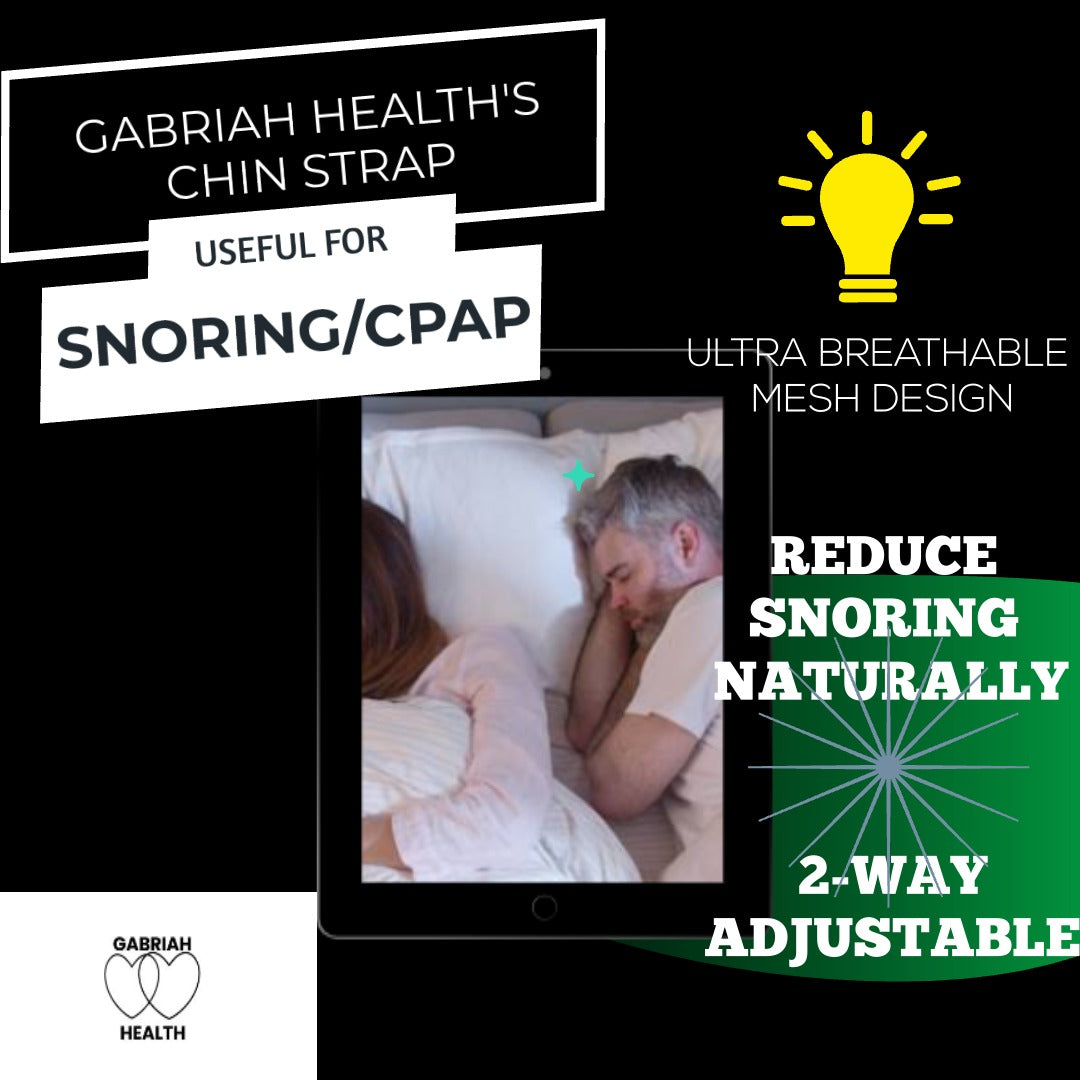 Breathable Mesh Chin Strap for Sleeping — CPAP-Compatible, Anti-Snoring, Natural Nasal Breathing Support, Lightweight & Adjustable Sleep Aid for Restful Nights