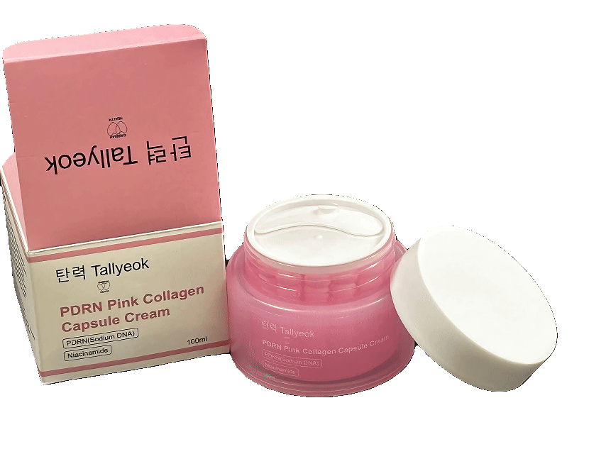 Tallyeok Elasticity Set- PDRN PInk Peptide Serum and PDRN Pink Collagen Capsule Cream