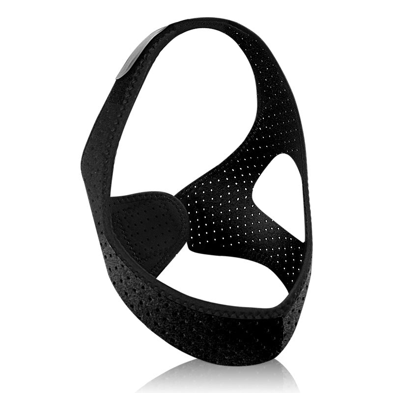 Breathable Mesh Chin Strap for Sleeping — CPAP-Compatible, Anti-Snoring, Natural Nasal Breathing Support, Lightweight & Adjustable Sleep Aid for Restful Nights