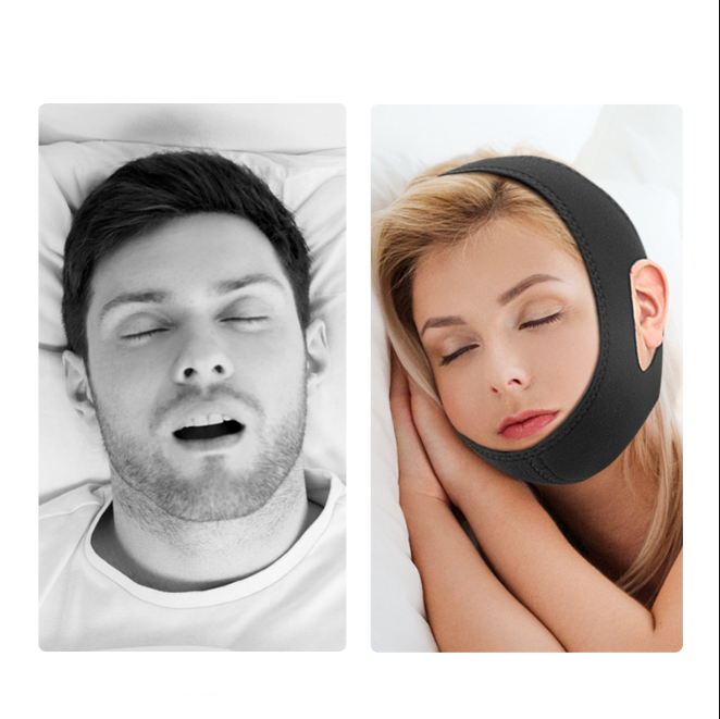 Breathable Mesh Chin Strap for Sleeping — CPAP-Compatible, Anti-Snoring, Natural Nasal Breathing Support, Lightweight & Adjustable Sleep Aid for Restful Nights