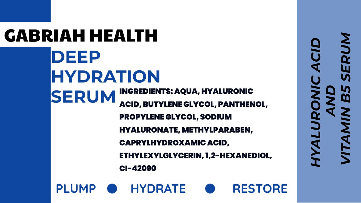 High-potency 20% Hyaluronic Acid Complex + Vitamin B5 Serum