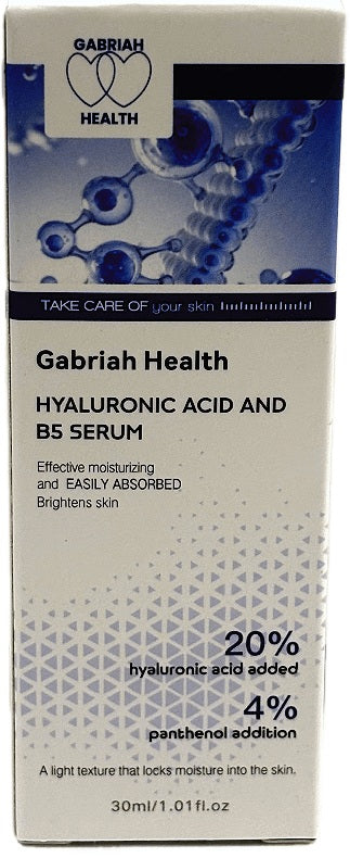 High-potency 20% Hyaluronic Acid Complex + Vitamin B5 Serum