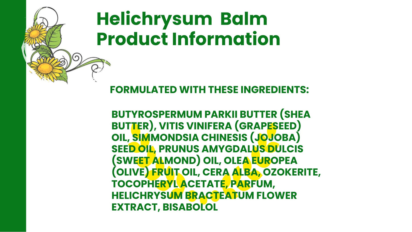 Helichrysum Cream 80 grams