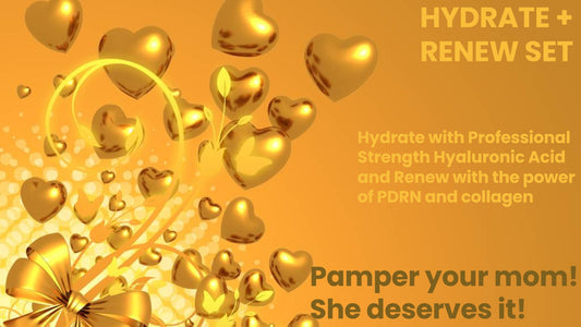 HYDRATE + RENEW SET-  Hyaluronic Acid + PDRN Collagen Capsule Cream- Save 20% When Purchasing this Set