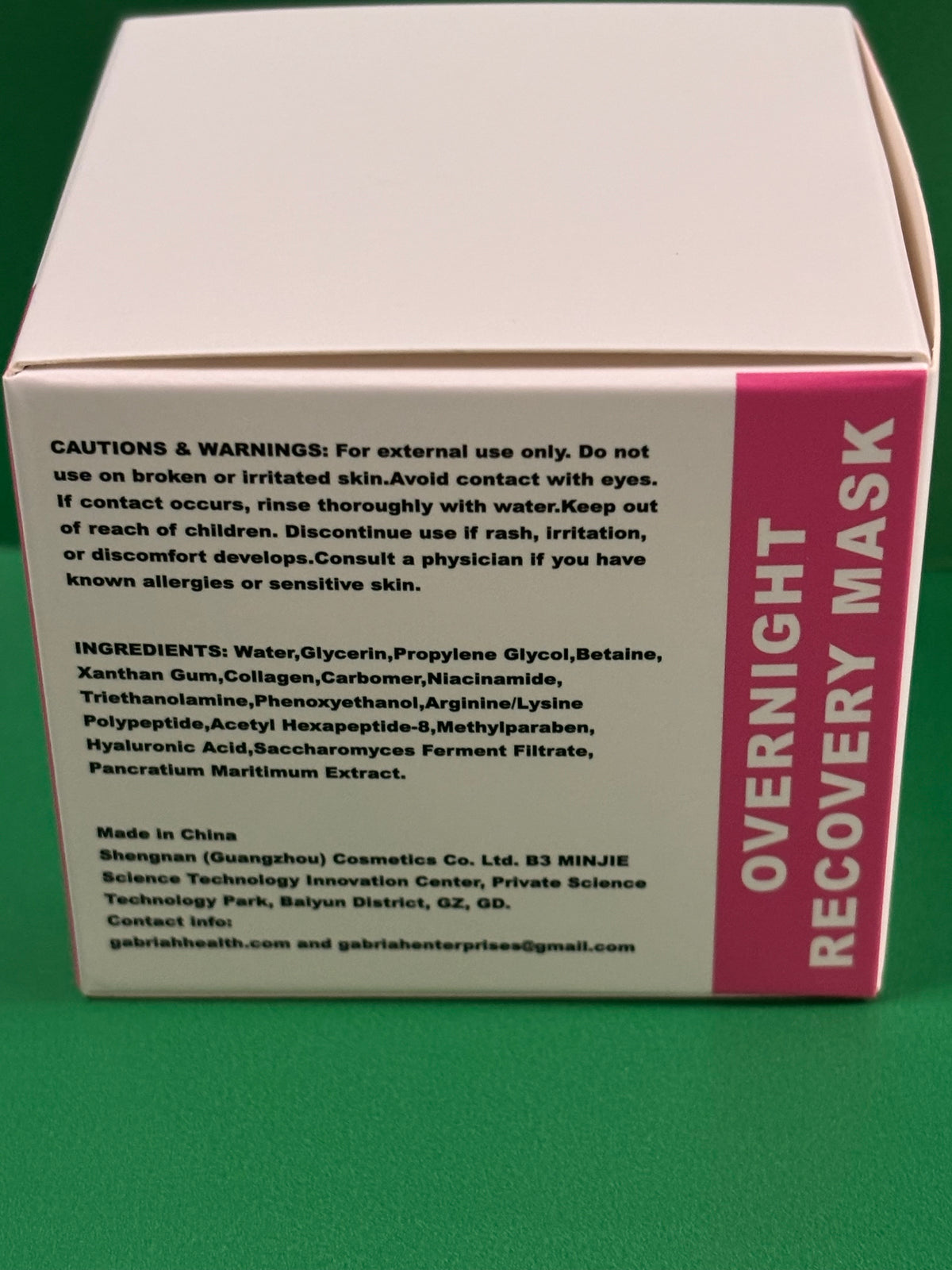 Renewal Veil Overnight Mask