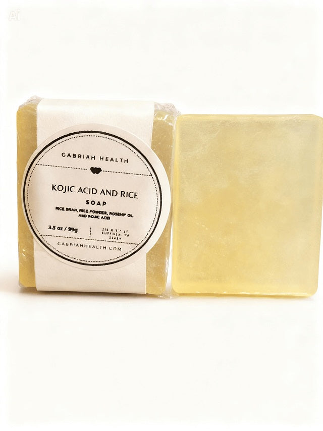 Kojic Acid and Rice Soap