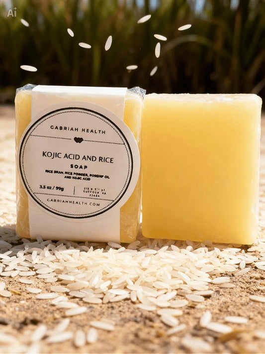Kojic Acid and Rice Soap