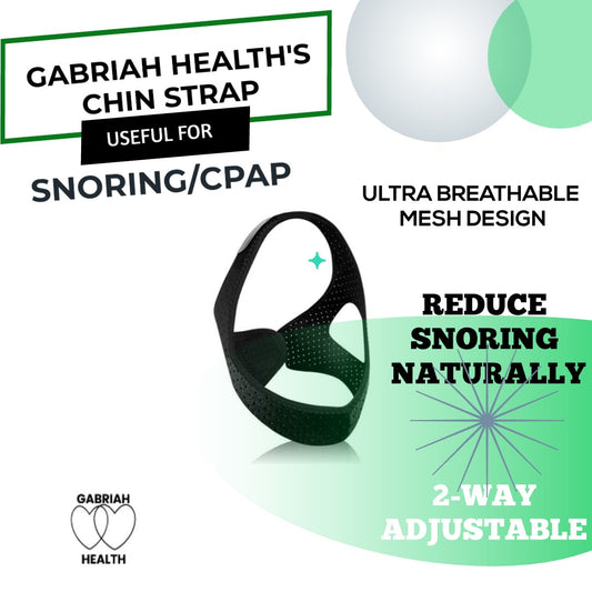 Breathable Mesh Chin Strap for Sleeping — CPAP-Compatible, Anti-Snoring, Natural Nasal Breathing Support, Lightweight & Adjustable Sleep Aid for Restful Nights