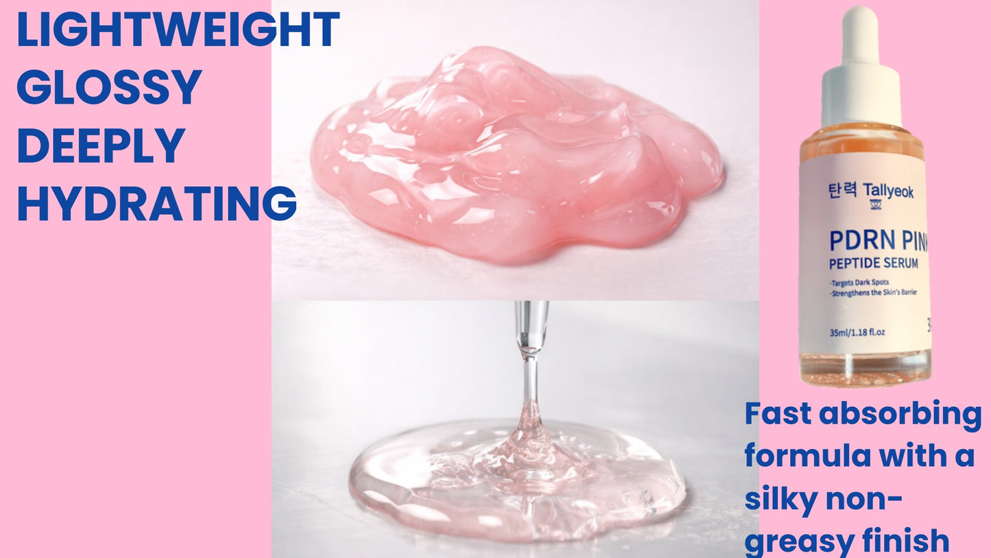 Tallyeok Elasticity Set- PDRN PInk Peptide Serum and PDRN Pink Collagen Capsule Cream